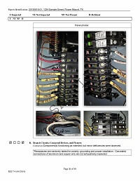 Home Inspection Electrical Report Home Inspection Electrical Report